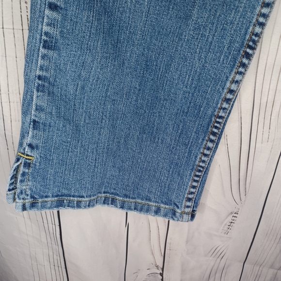 Lucky Brand Dungarees Wondering Scarlett Calassic Blue Denim Jeans - Picture 5 of 14